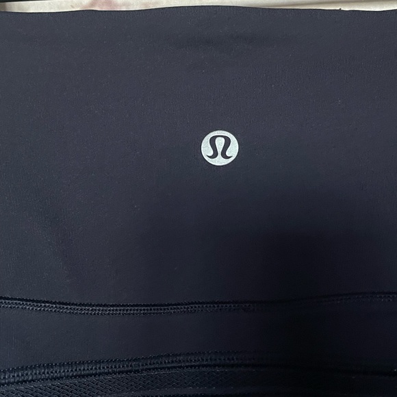 Lululemon Fresh In Mesh Tight Midnight Navy Size 12 - Picture 4 of 8